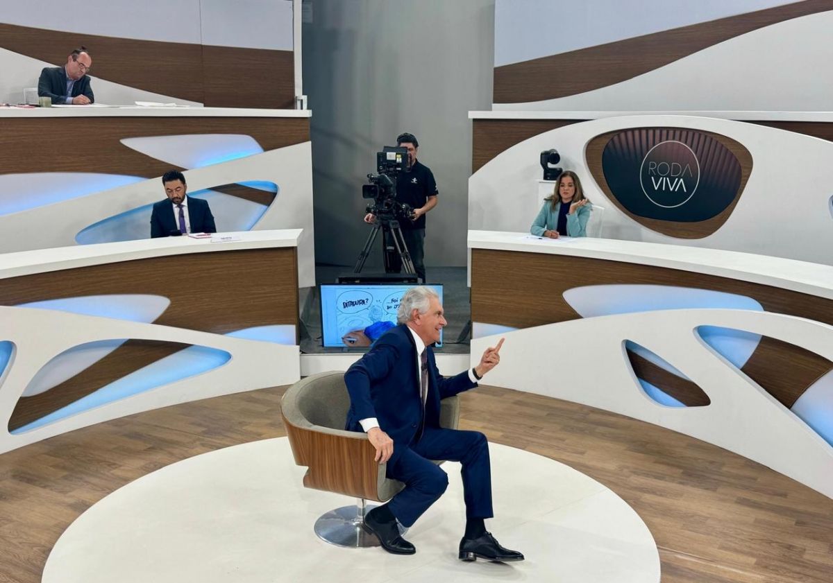 Entrevista no Roda Viva fortalece estratégia de Caiado rumo à disputa presidencial   